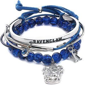 Ravenclaw Arm Party Bracelet Set Multi Strand Metal Bead Charm Fashion